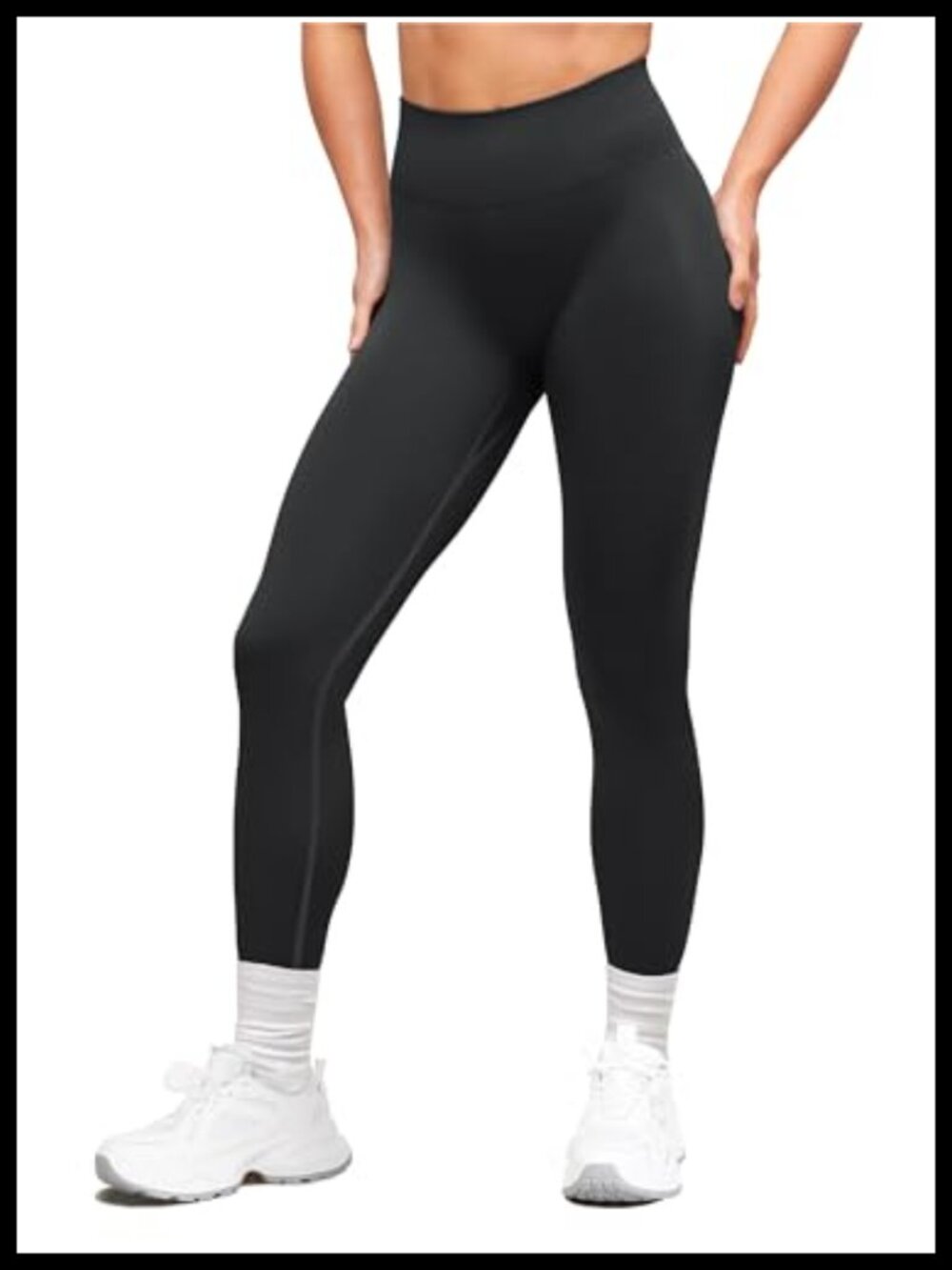 Tall Women's Seamless High Waist Tummy Control Gym Yoga Leggings